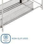 Alternate image 5 for Squared Away&trade; 2-Tier Metal Mesh Spice Organizer in Matte Nickel