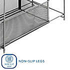 Alternate image 5 for Squared Away&trade; 2-Tier Mesh Storage Cabinet w/ Sliding Basket Drawers in Matte Nickel