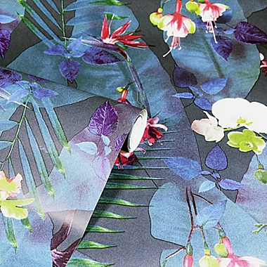 Arthouse Artistick autocollante Pindorama Navy Floral Papier Peint Peel et Bâton 
