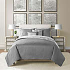 Alternate image 0 for Parker Medallion 4-Piece Reversible Twin Quilt Set in Grey
