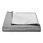 Alternate image 4 for Parker Medallion 4-Piece Reversible Twin Quilt Set in Grey
