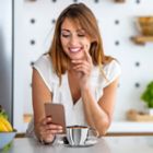 Alternate image 6 for OGGI&trade; 12 oz. Double Wall Stainless Steel Cup and Saucer