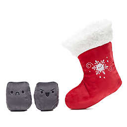 BARK™ Getting Coal Feet Christmas Dog Toy in Red
