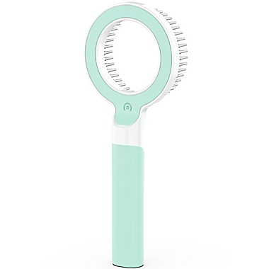 Pet Life&reg; Wagify 360 Degree and Multi-Directional Grooming Pet Rake Comb in Green. View a larger version of this product image.