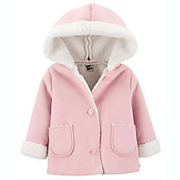 OshKosh B'gosh® Sherpa-Lined Coat in Pink