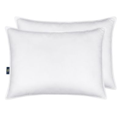 Serta&reg; Down Illusion 2-Pack Medium Density King Bed Pillows