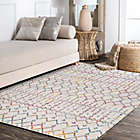 Alternate image 2 for JONATHAN Y Moroccan HYPE Boho Diamond 3&#39; x 5&#39; Area Rug in Ivory/Multi