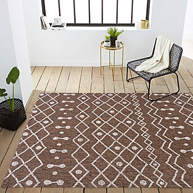 JONATHAN Y Nokat Tribal Bohemian Indoor/Outdoor Area Rug. View a larger version of this product image.