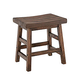 Alaterre Pomona 20-Inch Solid Wood Bar Stool in Natural