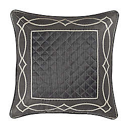 J. Queen New York® Deco 20-Inch Square Throw Pillow in Charcoal