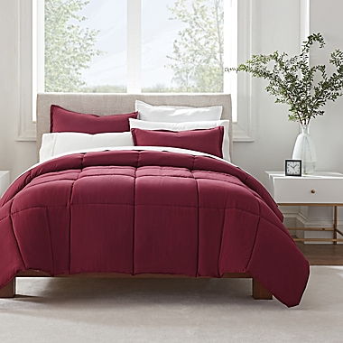 Serta&reg; Simply Clean&trade; Comforter Set. View a larger version of this product image.