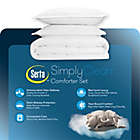 Alternate image 7 for Serta&reg; Simply Clean&trade; Comforter Set