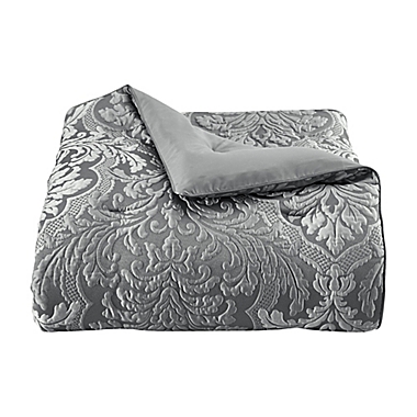 J. Queen New York&trade; Leonardo 4-Piece California King Comforter Set in Charcoal. View a larger version of this product image.