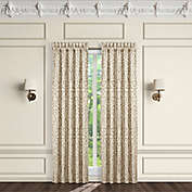 J. Queen New York Montpellier 84-Inch Rod Pocket Window Curtain Panels in Sand (Set of 2)