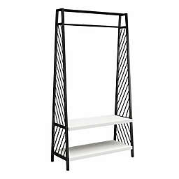 Cosmo Living Brielle Entryway Storage Rack in White
