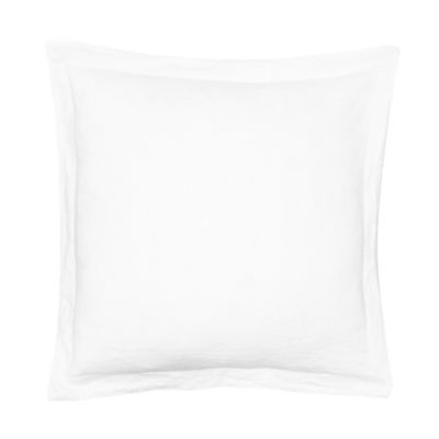 pillow shams white cotton puckered for 1 piece 