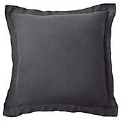 Levtex Home Washed Linen European Pillow Sham in Coal
