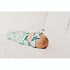 Alternate image 5 for Copper Pearl&reg; Size 0-4M Bahama Knit Bow Headband in Green
