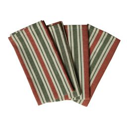 Bee & Willow™ Holiday Stripe Napkins (Set of 4)