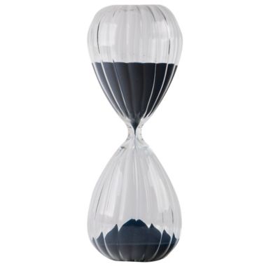 Home Essentials 10-Inch Indigo Sand Optic Hourglass. View a larger version of this product image.