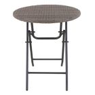 Alternate image 2 for Bee & Willow&trade; Barrington Wicker Folding Bistro Table in Brown