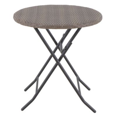 Bee & Willow&trade; Barrington Wicker Folding Bistro Table in Brown