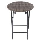 Alternate image 4 for Bee & Willow&trade; Barrington Wicker Folding Accent Table in Brown
