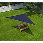 Alternate image 0 for Coolaroo&reg; 12-Foot x 12-Foot Triangle Shade Sail in Navy Blue