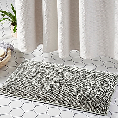 Nestwell&trade; Ultimate Luxury Solid 21&quot; x 34&quot; Bath Rug in Sharkskin. View a larger version of this product image.