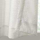 Alternate image 5 for Bee &amp; Willow&trade; Eyelet Stripe Sheer Rod Pocket/Back Tab Window Curtain Panel (Single)