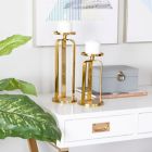 Alternate image 1 for CosmoLiving Modern Metal Candle Holders (Set of 2)