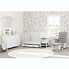 Alternate image 3 for Storkcraft&reg; Harmony Glider with Ottoman in White/Grey