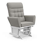 Alternate image 5 for Storkcraft&reg; Harmony Glider with Ottoman in White/Grey