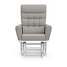 Alternate image 6 for Storkcraft&reg; Harmony Glider with Ottoman in White/Grey