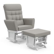 Storkcraft&reg; Harmony Glider with Ottoman