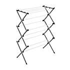 Alternate image 6 for Honey-Can-Do&reg; 3-Tier Collapsible Drying Rack in Grey