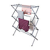 Honey-Can-Do&reg; 3-Tier Collapsible Drying Rack in Silver