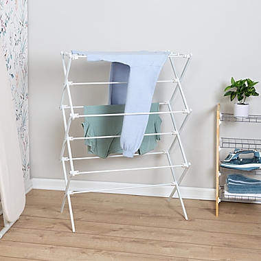 Honey-Can-Do&reg; 3-Tier Collapsible Drying Rack. View a larger version of this product image.