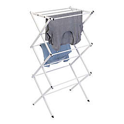 Honey-Can-Do® Compact Steel Folding Drying Rack in White