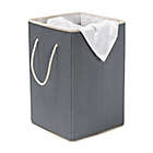 Alternate image 0 for Honey-Can-Do&reg; Large Resin Square Laundry Hamper in Grey
