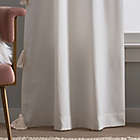 Alternate image 3 for Peri Home&reg; Chunky Tassel 95-Inch Light Filtering Curtain Panels in Linen (Set of 2)