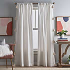 Alternate image 0 for Peri Home&reg; Chunky Tassel 95-Inch Light Filtering Curtain Panels in Linen (Set of 2)