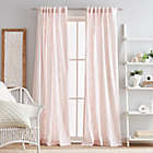 Alternate image 0 for Peri Home Cut Geo Rod 95-Inch Pocket Sheer Window Curtain Panels in Blush (Set of 2)
