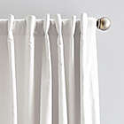 Alternate image 1 for Peri Home Sanctuary 84-Inch Rod Pocket Room Darkening Curtain Panels in White (Set of 2)