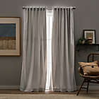 Alternate image 4 for Peri Home Sanctuary 95-Inch Rod Pocket Room Darkening Curtain Panels in White (Set of 2)