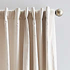 Alternate image 1 for Peri Home Sanctuary 84-Inch Rod Pocket Room Darkening Curtain Panels in Linen (Set of 2)