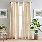 Alternate image 0 for Peri Home&reg; 95-Inch Rod Pocket Light Filtering Window Curtain Panels in Linen (Set of 2)
