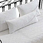 Alternate image 3 for Willow Way Ticking Stripe Linen Daybed Cover Set