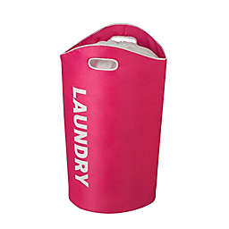 Honey-Can-Do® Graphic Laundry Basket in Pink
