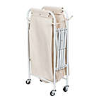 Alternate image 8 for Honey-Can-Do&reg; Triple Polycotton Collapsible Accordion Sorter in Natural